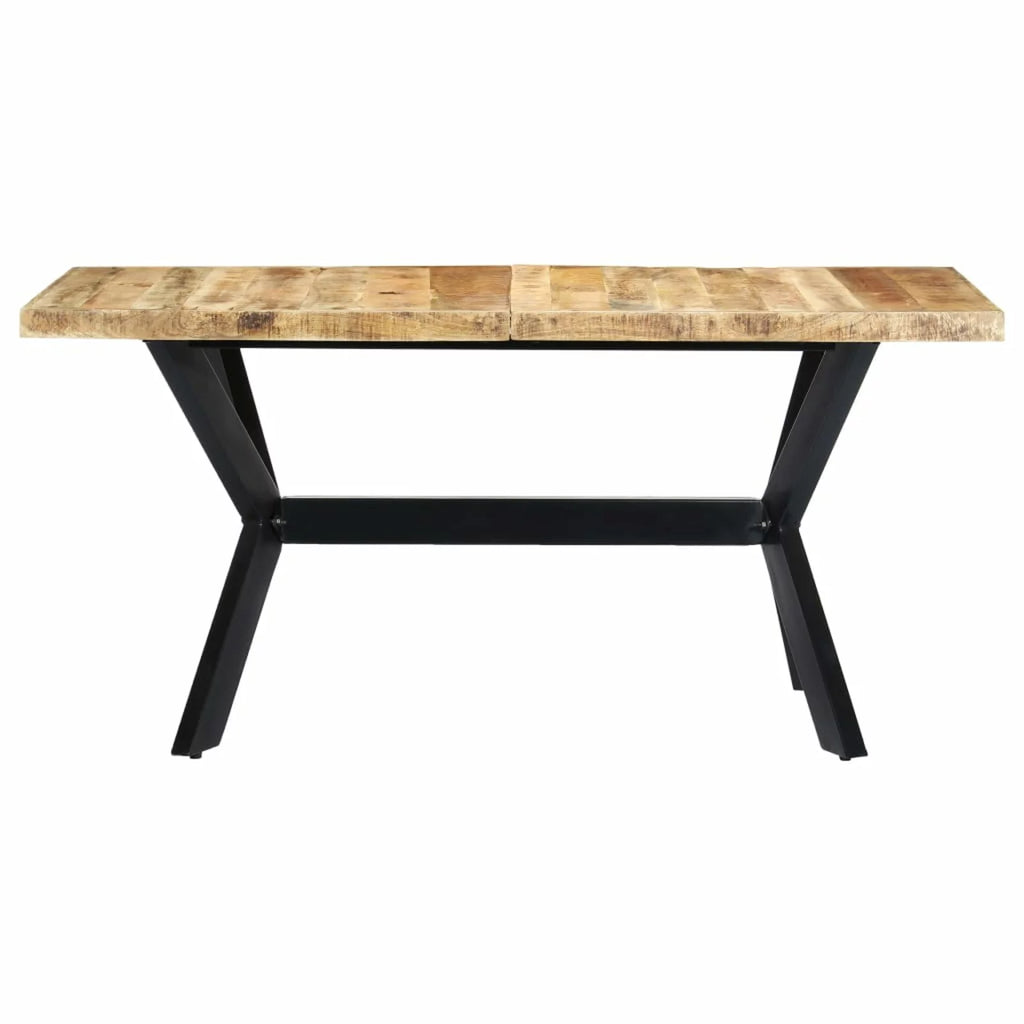Solid Rough Mango Wood Dining Table T830559