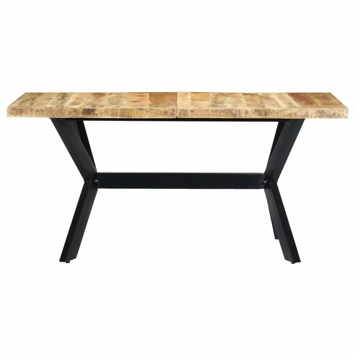 Solid Rough Mango Wood Dining Table T830559