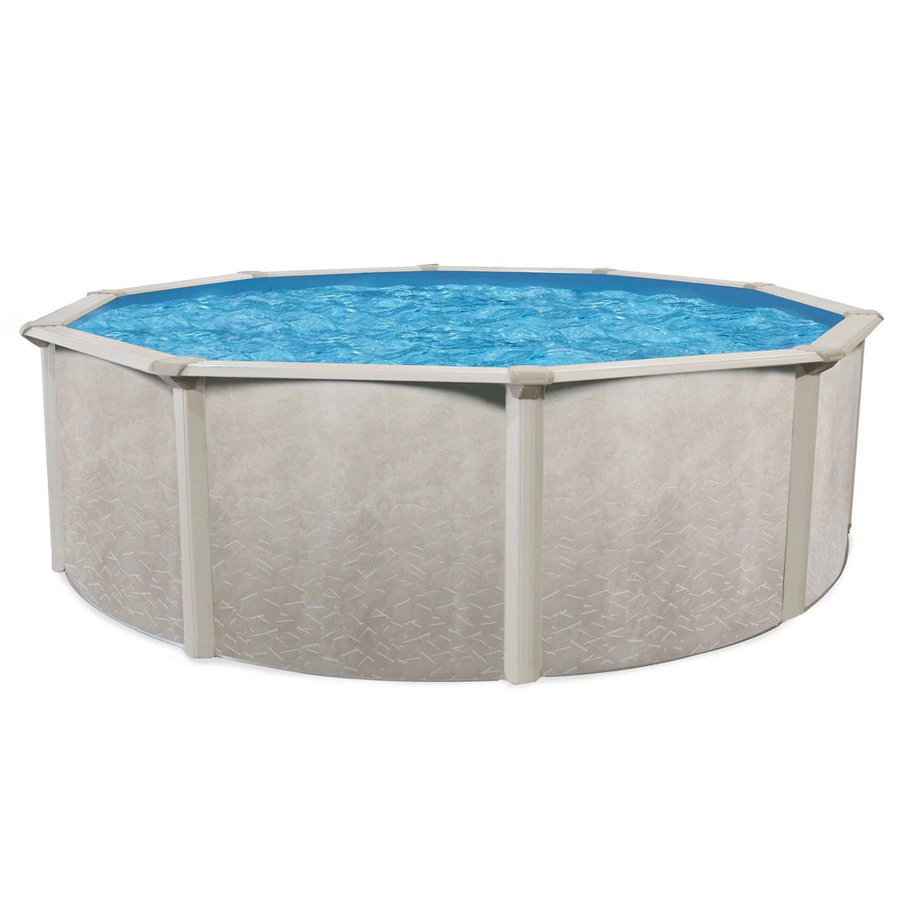 15 Foot x 52 Inch Steel Frame Above Ground Swimming Pool I26691