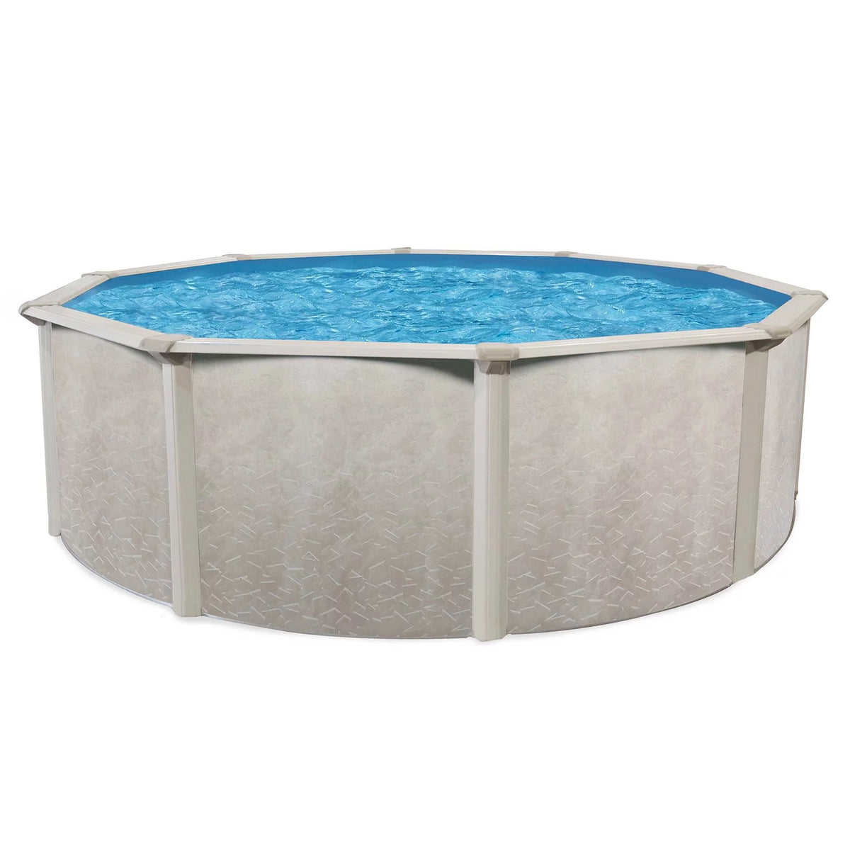 15 Foot x 52 Inch Steel Frame Above Ground Swimming Pool I26691