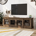 6 Shelf Rustic TV Stand J7726