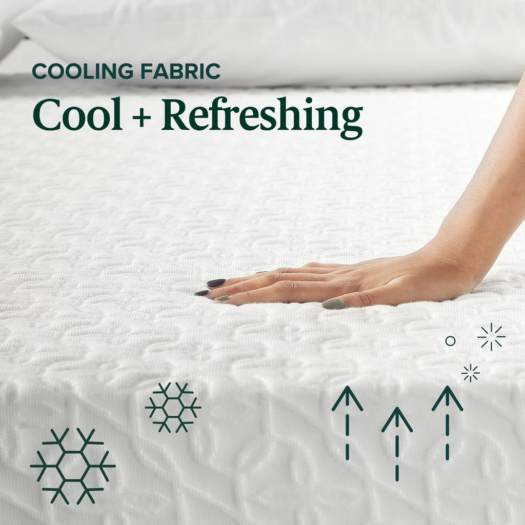 12 Cooling Gel Memory Foam Queen Mattress V95632