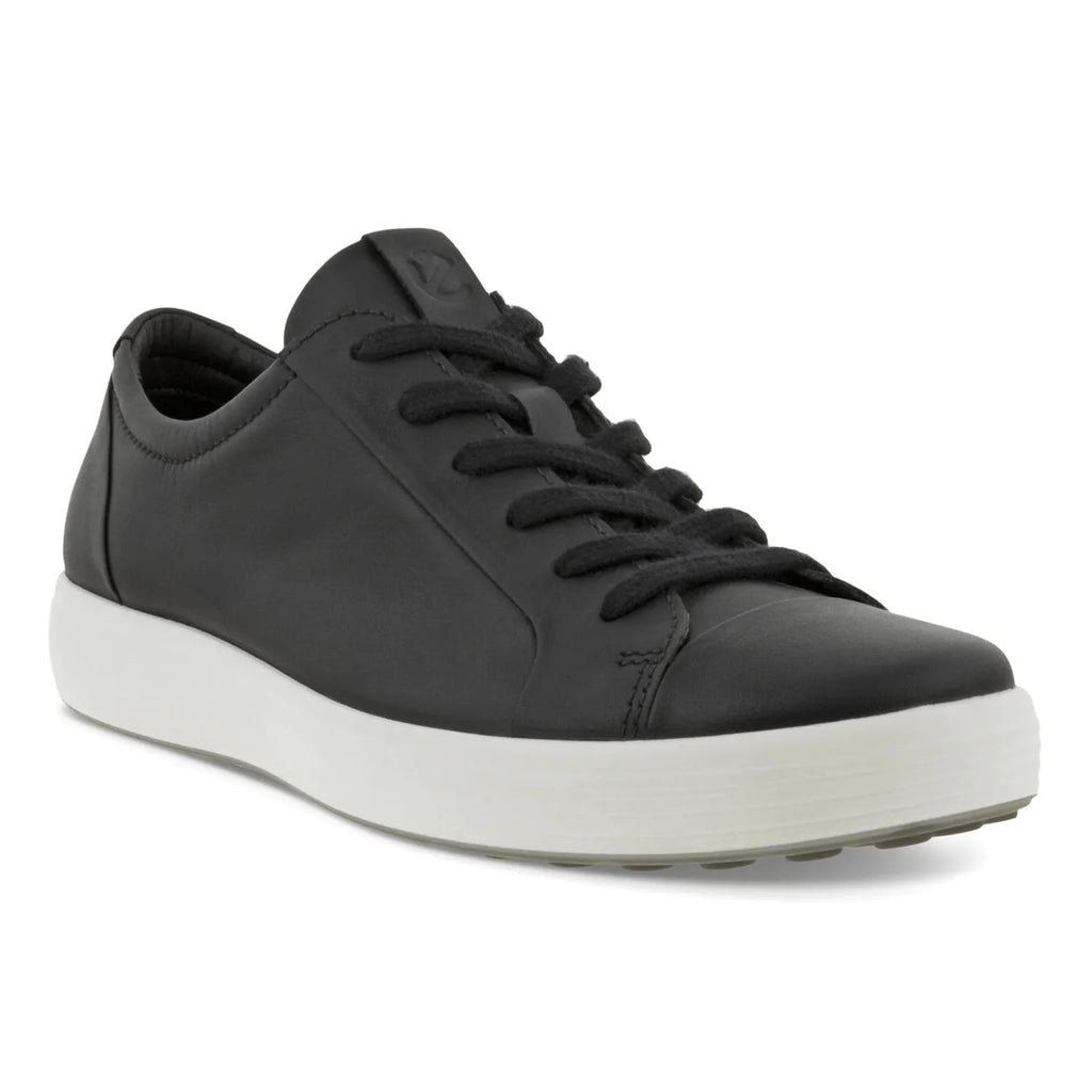 Black Leather Nubuck Sneaker F3109