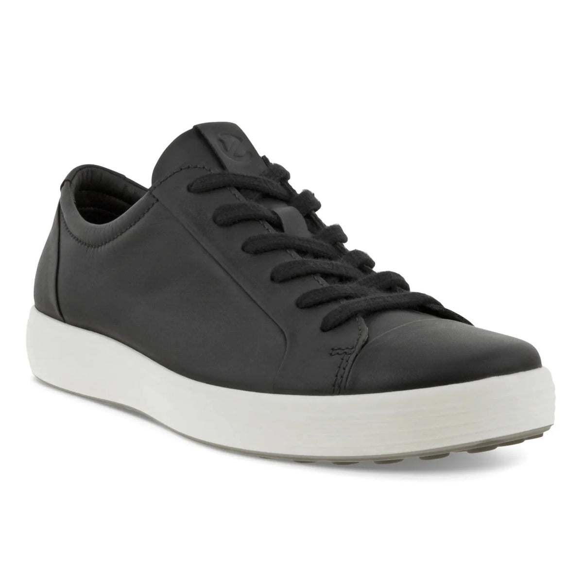 Black Leather Nubuck Sneaker F3109