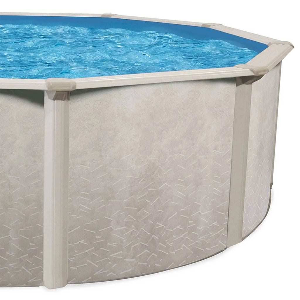 15 Foot x 52 Inch Steel Frame Above Ground Swimming Pool I26691