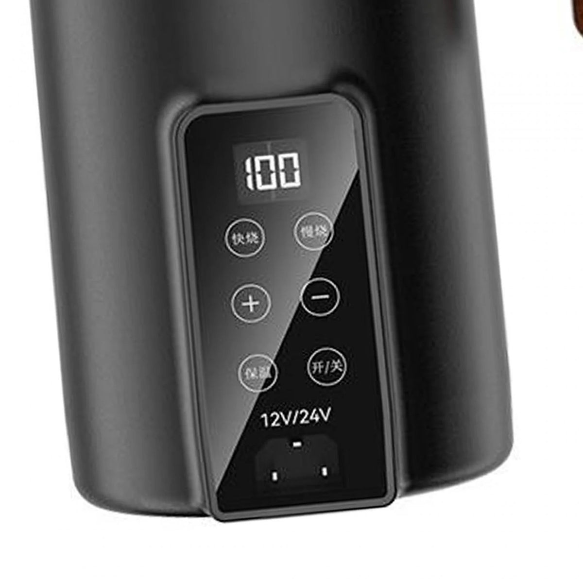 Car Heating Cup Electric Kettle Black X169