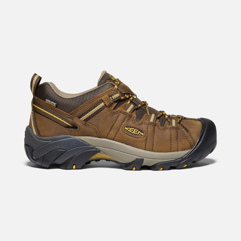 Cascade Brown/Golden Yellow Wide Hiking Shoes W435295