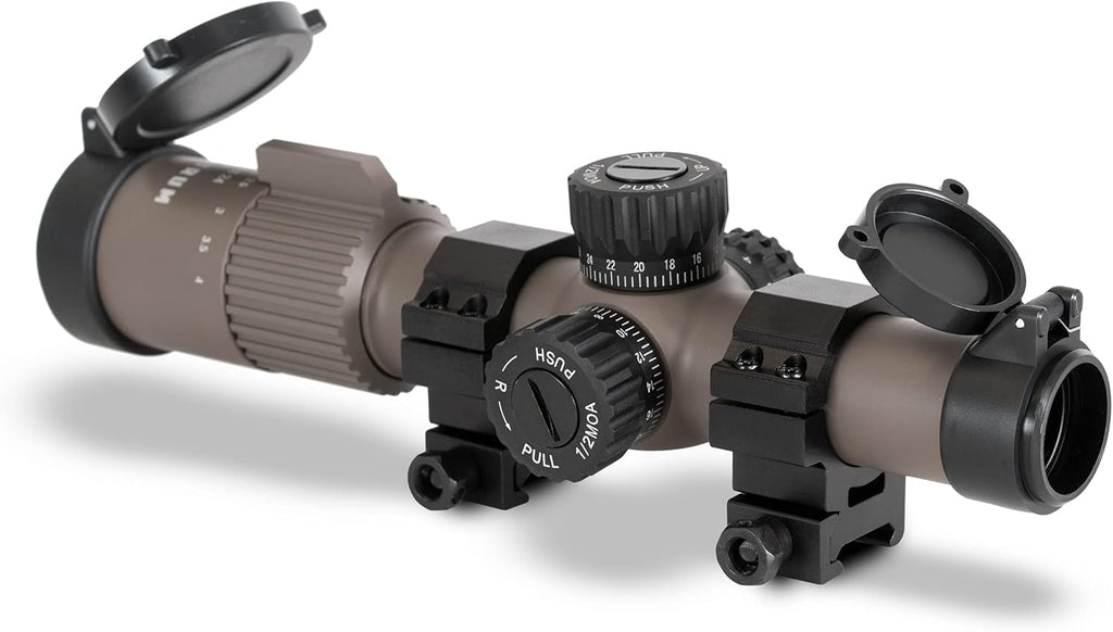 1-4x24 First Focal Plane Rifle Scope with Illuminated BDC Reticle Z296516