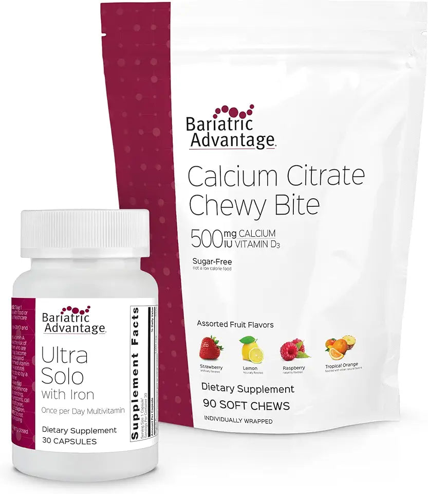 30 Capsules and 90 Count Calcium Citrate Chewy Bites R164240