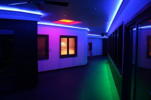 110V SMD5050 LED Strip Light with Connector 30 FT R808