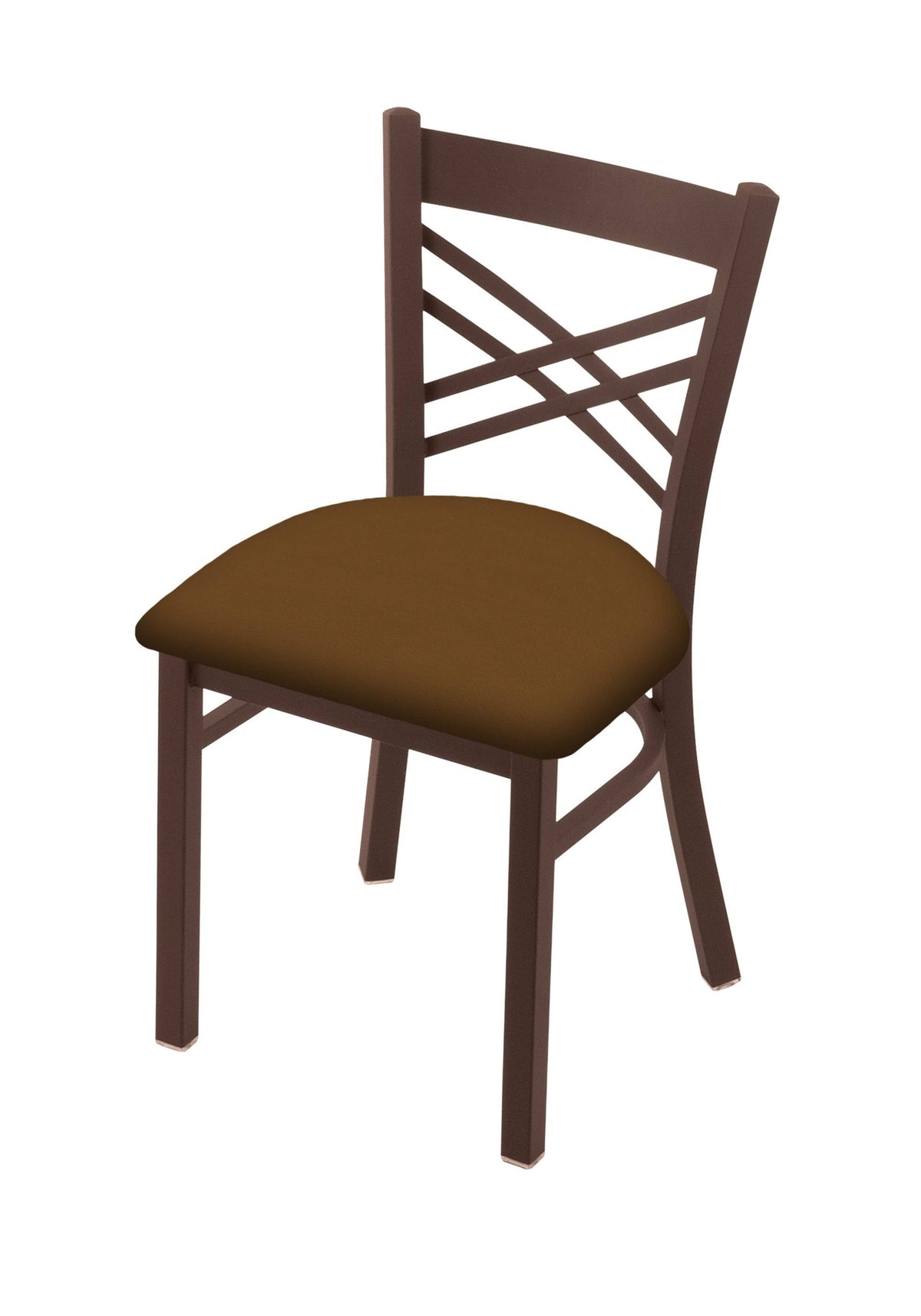 Bronze Chair with Medium Oak Seat Y4979