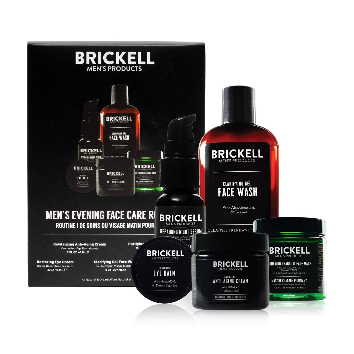 Men's Evening Face Care Routine Z911518