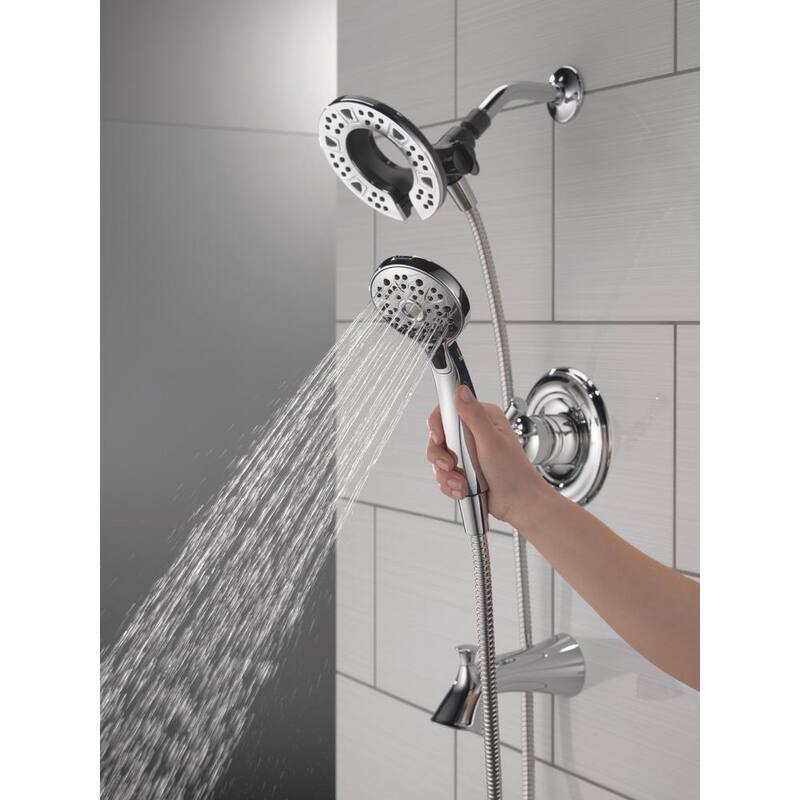 Single-Handle 4-Spray Tub and Shower Faucet in Chrome B305