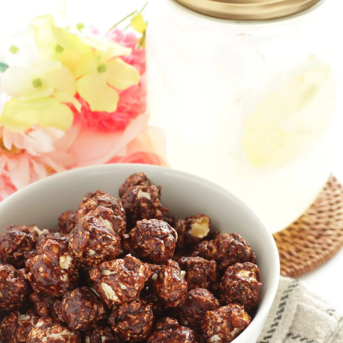 2 lbs Caramel Popcorn Gluten Free Vegan Kosher T1480