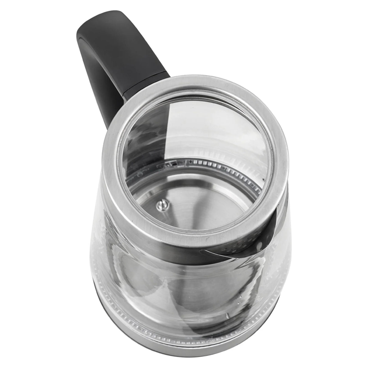Black 2.5L Stainless Steel Electric Glass Kettle D89918