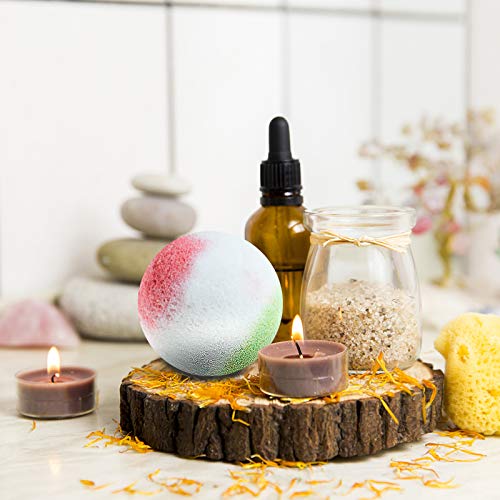 Bath Bombs Gift Set, 10 Organic Bubble Bombs D212305