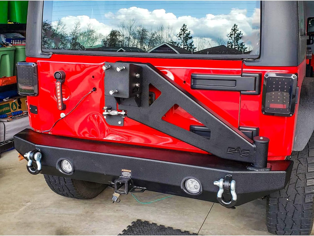 Front and Rear Bumper with Tire Carrier Combo Z145503