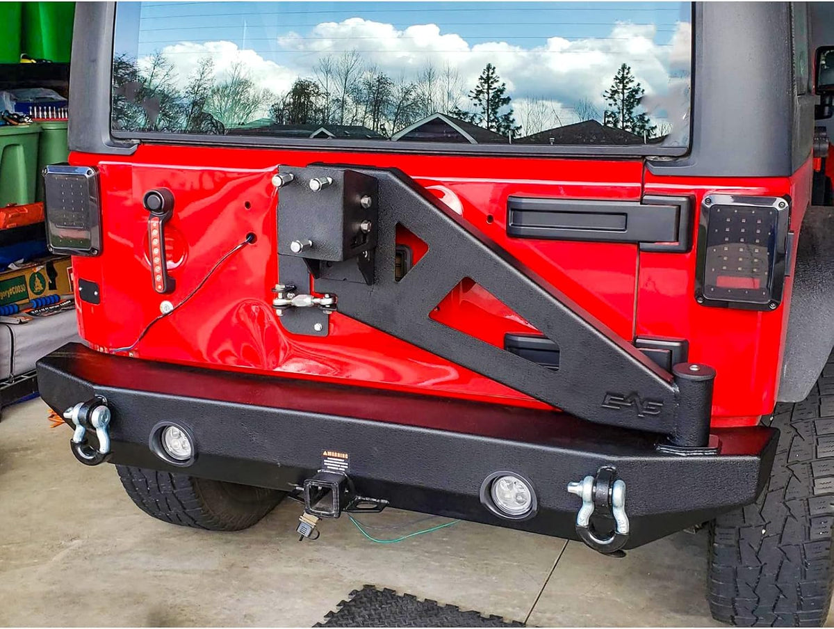 Front and Rear Bumper with Tire Carrier Combo Z145503