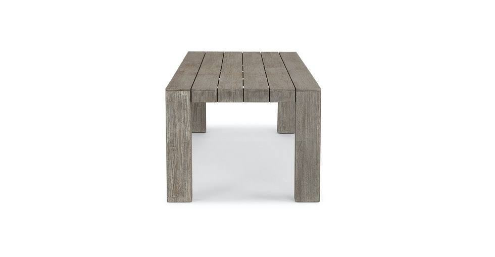 Outdoor Dining Table for 10 Solid Acacia J299