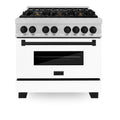 36 in. 4.6 cu. ft. Gas Stove Electric Oven Range S57728