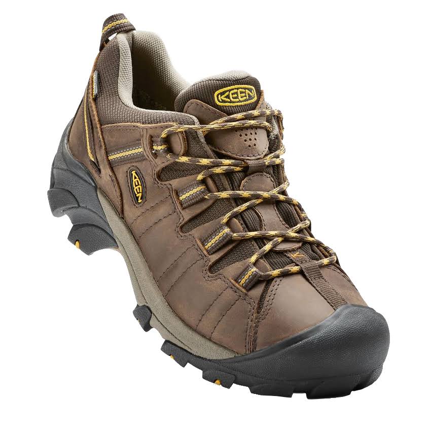 Cascade Brown/Golden Yellow Wide Hiking Shoes W435295