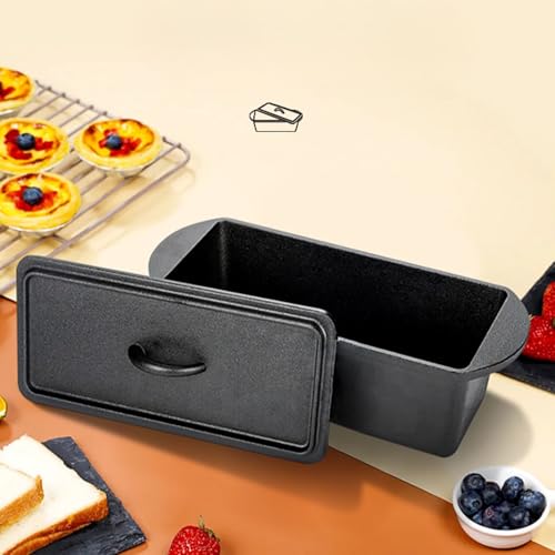 Cast Iron Bread Loaf Pan with Lid 13x5 inches Z920