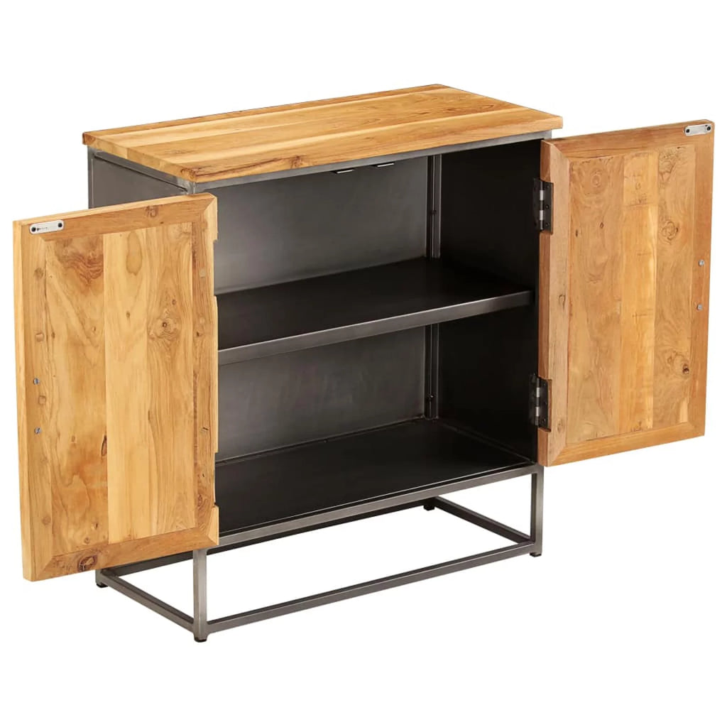 Recycled Teak and Steel Sideboard T900