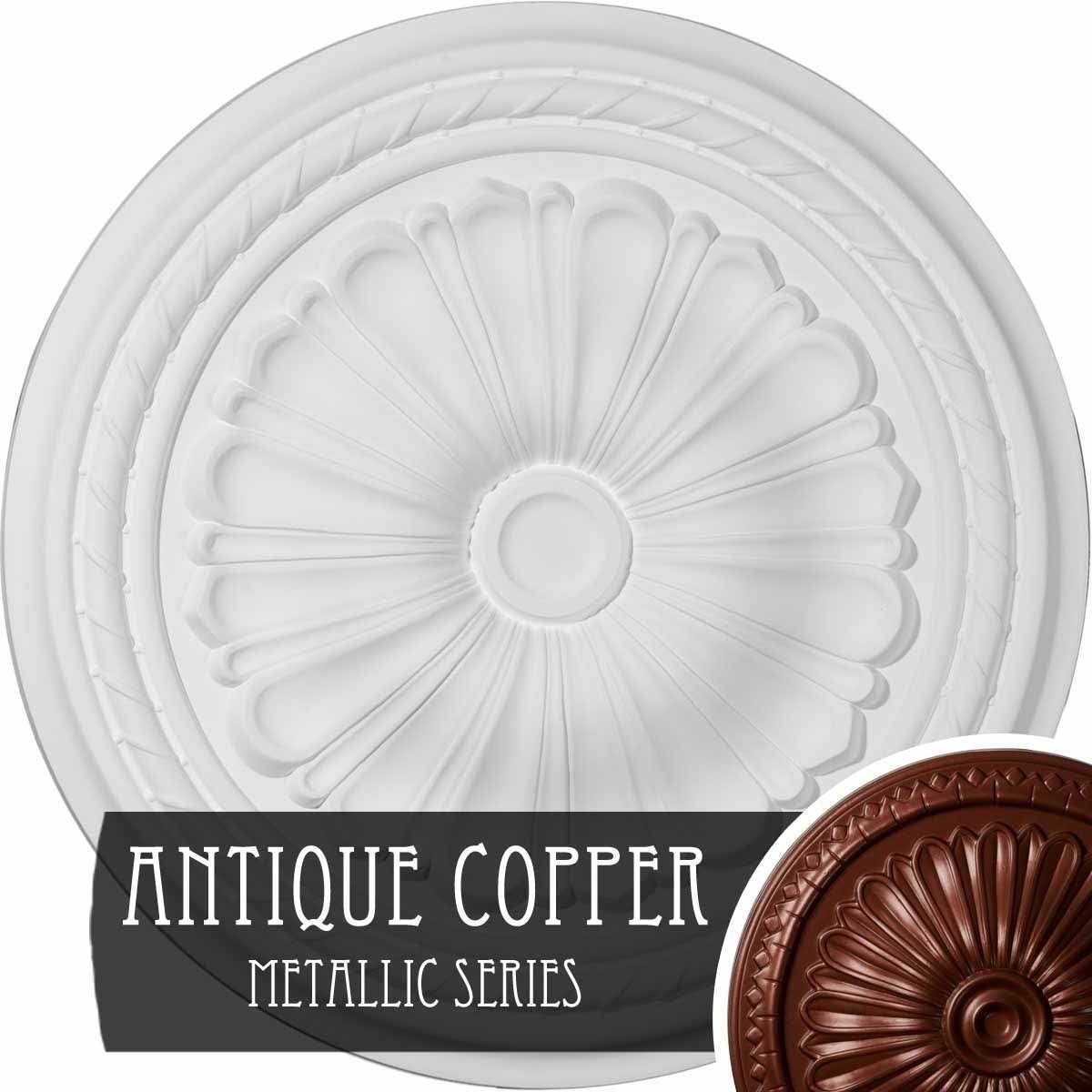 Hand-Painted Ceiling Medallion Y690344