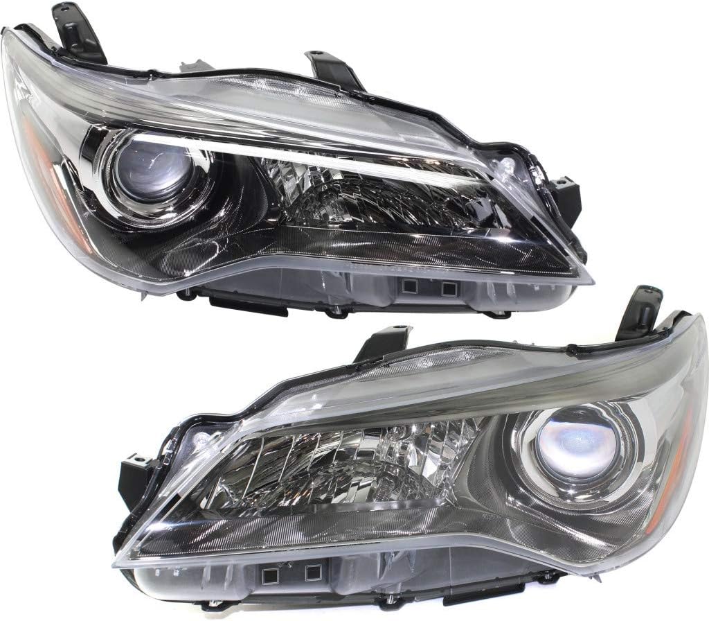 Toyota Camry Headlight Assembly Halogen Projector Pair E970348