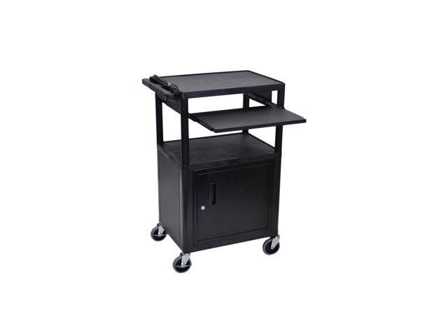 Black 42x22 Presentation Cart W5856