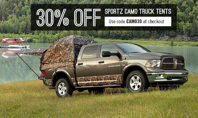 Camo Truck Tent U429479