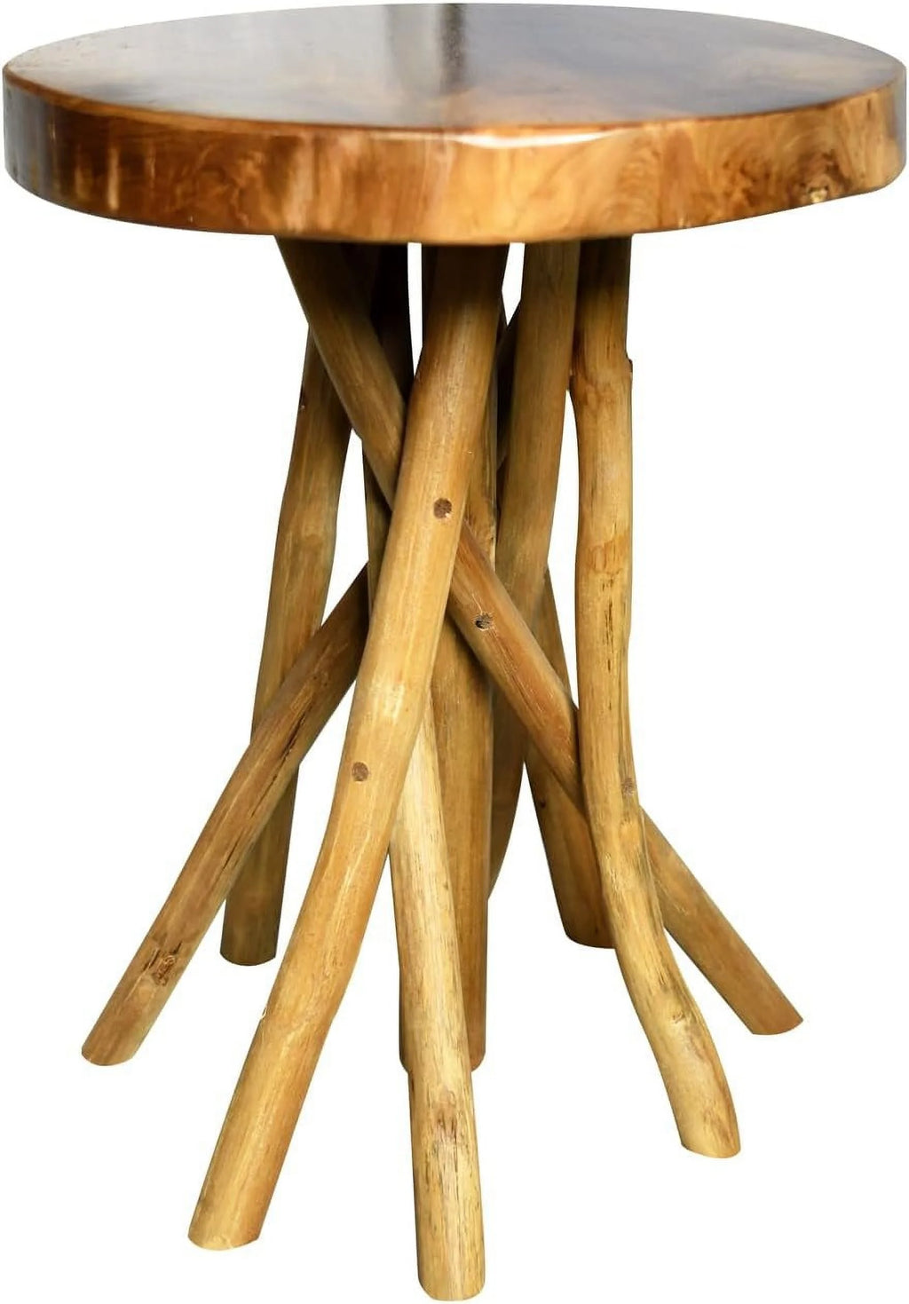 Teak Wood End Table C9216