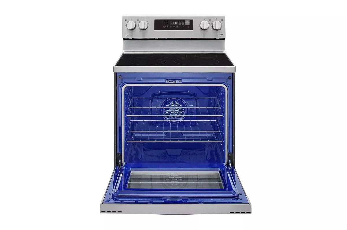 6.3 Cu. Ft. Stainless Electric Convection Smart Range P8607