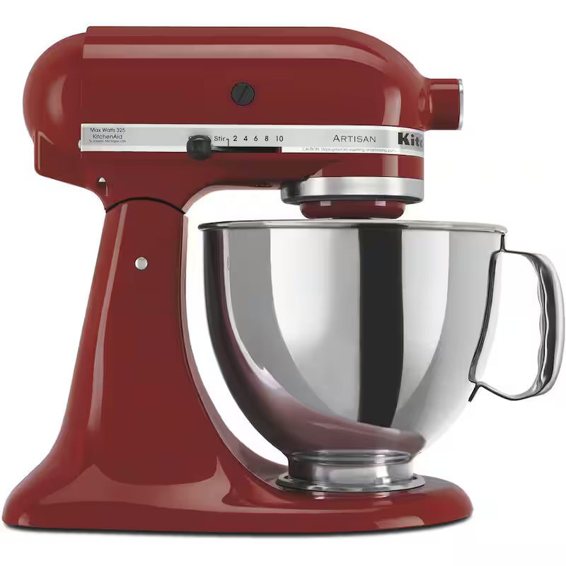 5 Qt. 10-Speed Cinnamon Gloss Stand Mixer with Attachments A773