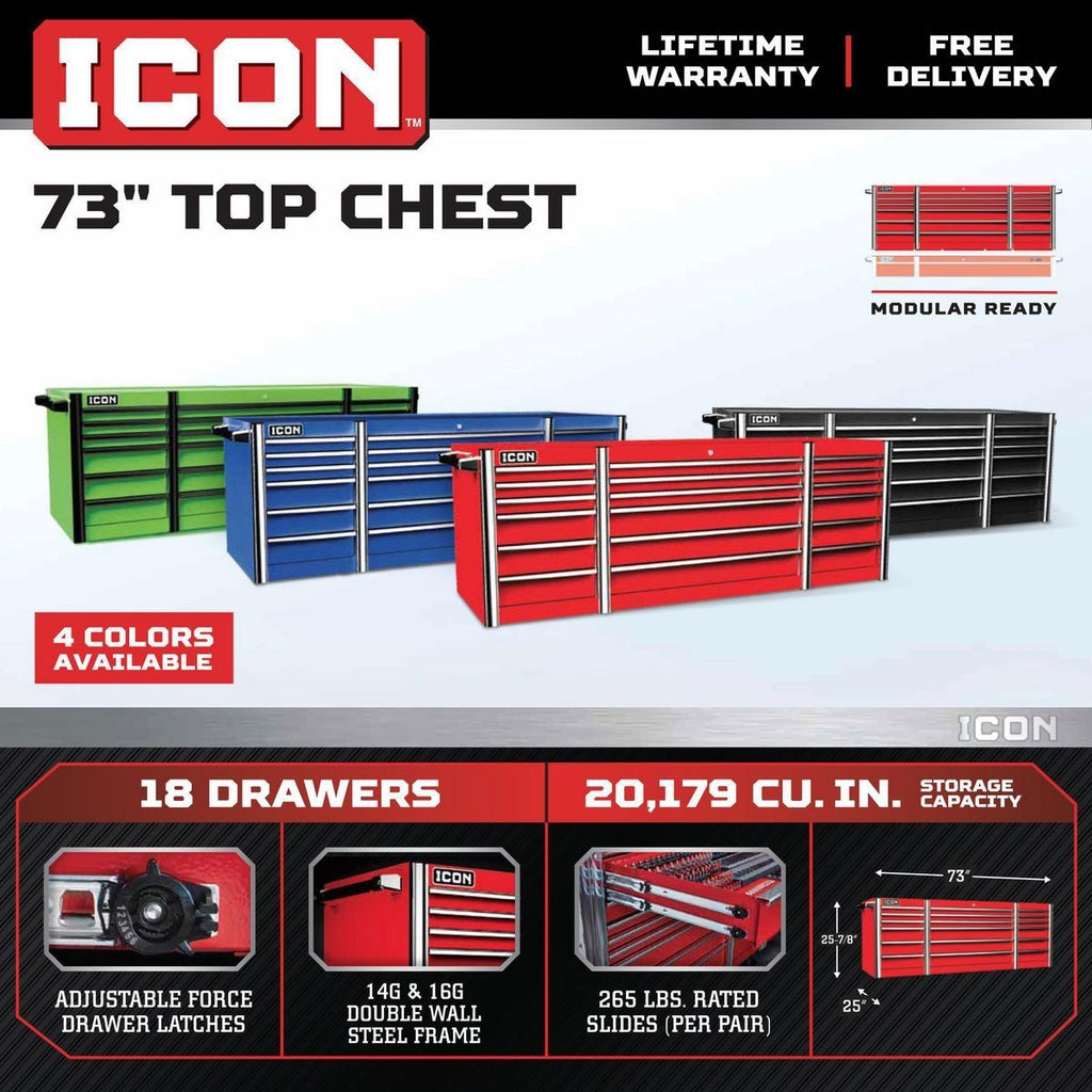 73 in. Top Chest B413939