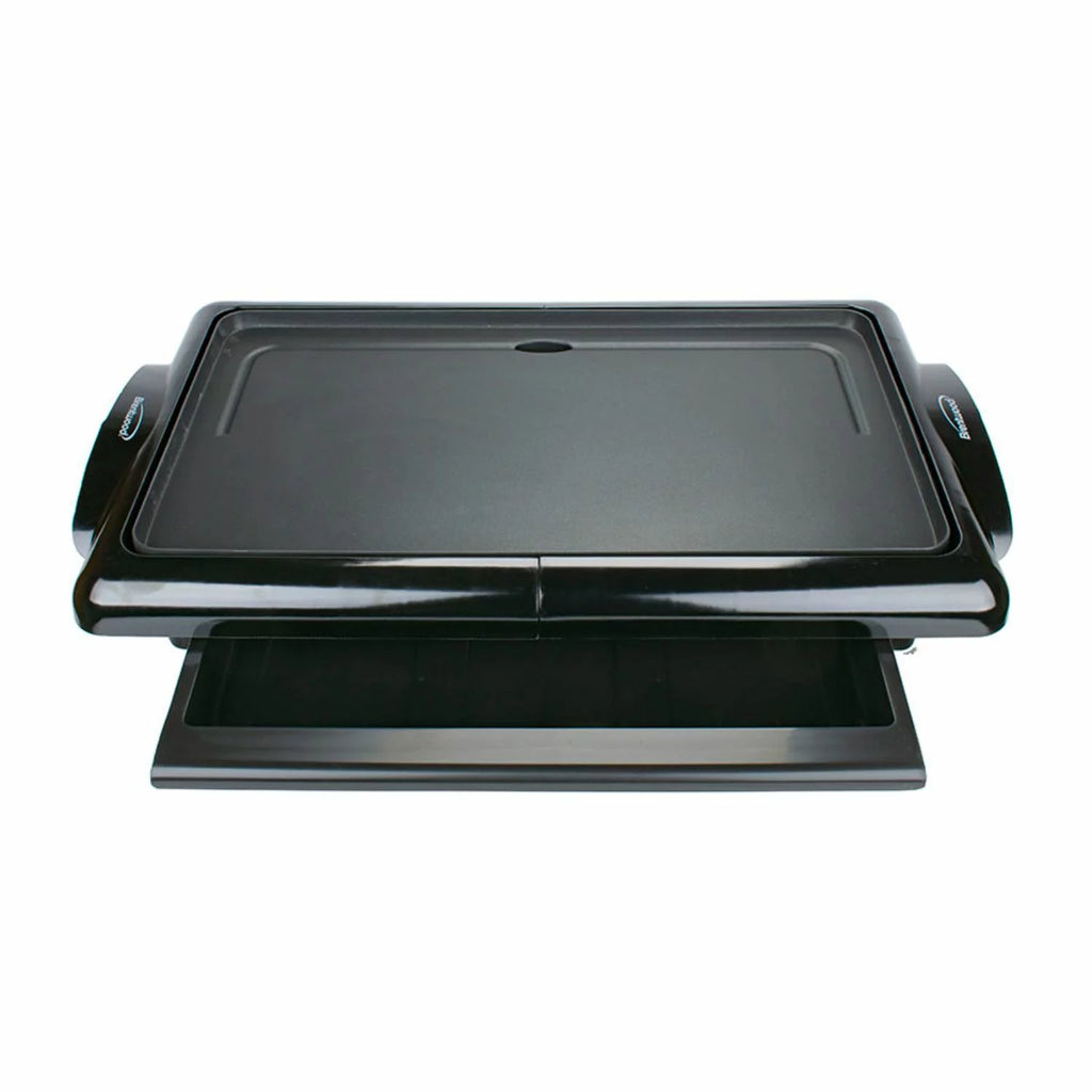 1400-Watt Non-Stick Electric Griddle with Drip Pan I2539