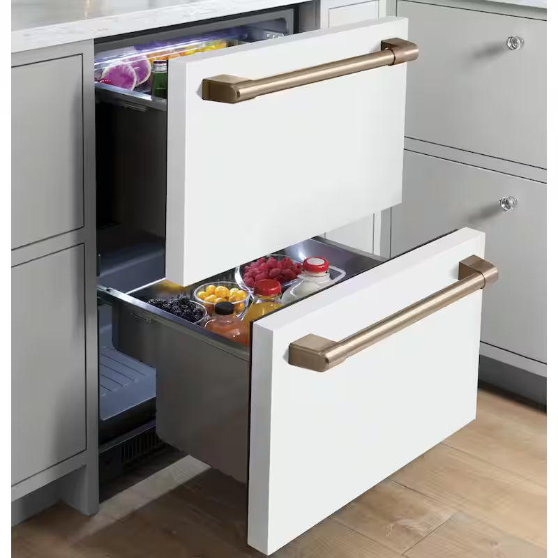 5.7 cu. ft. Dual Drawer Undercounter Refrigerator Matte White V38958