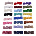 24 Pieces Velvet Bow Hair Clips R238