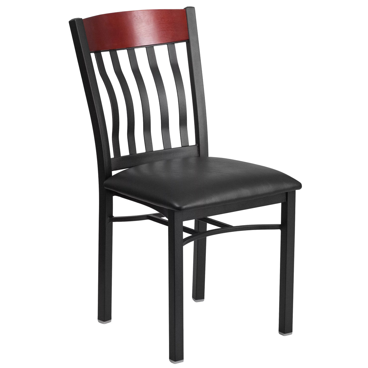 Black Mahogany Wood Dining Chair T4605