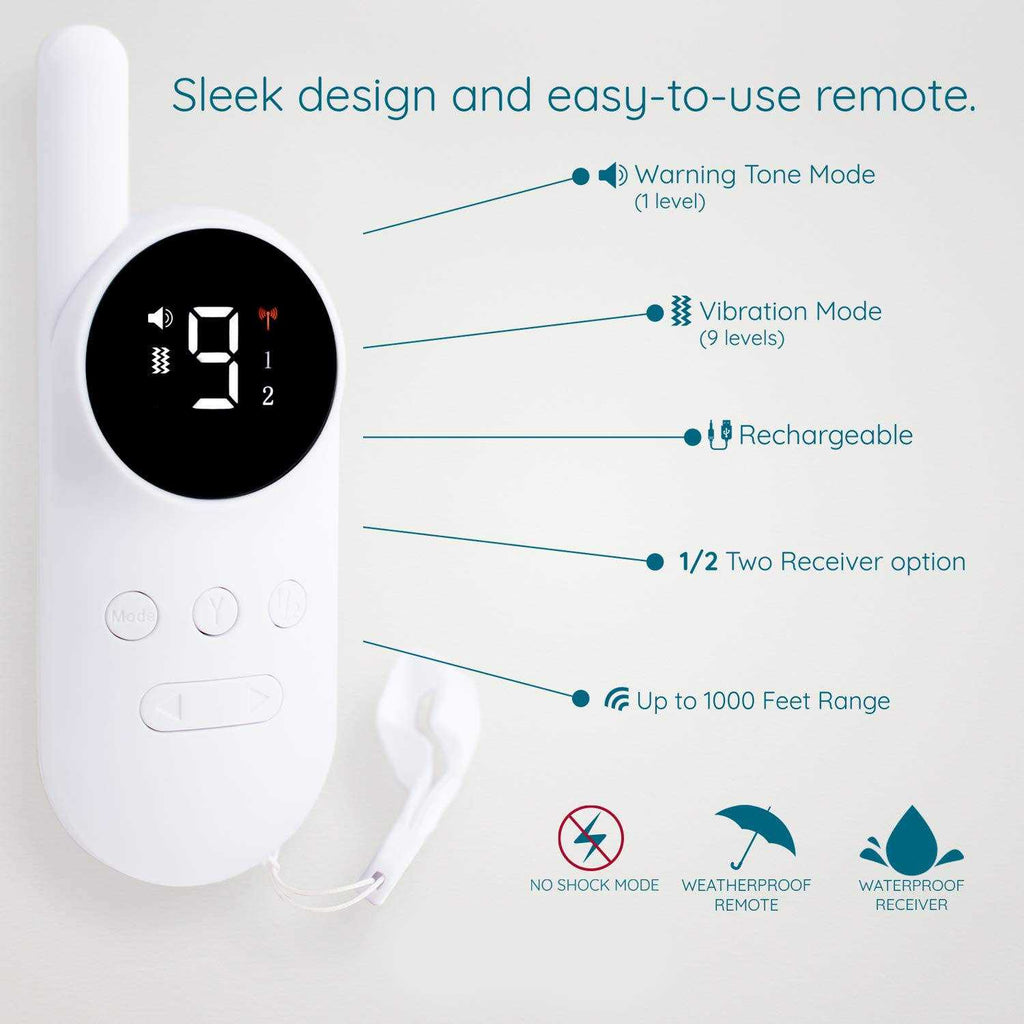 Mini No Shock Remote Collar for Dogs with Beep and Vibration Modes V8417