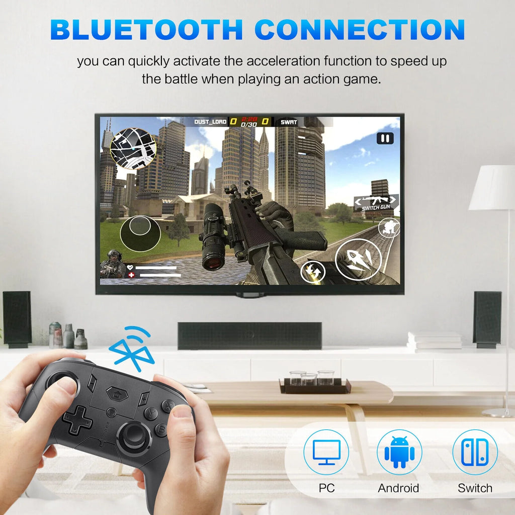 Wireless Game Controller Black E554301
