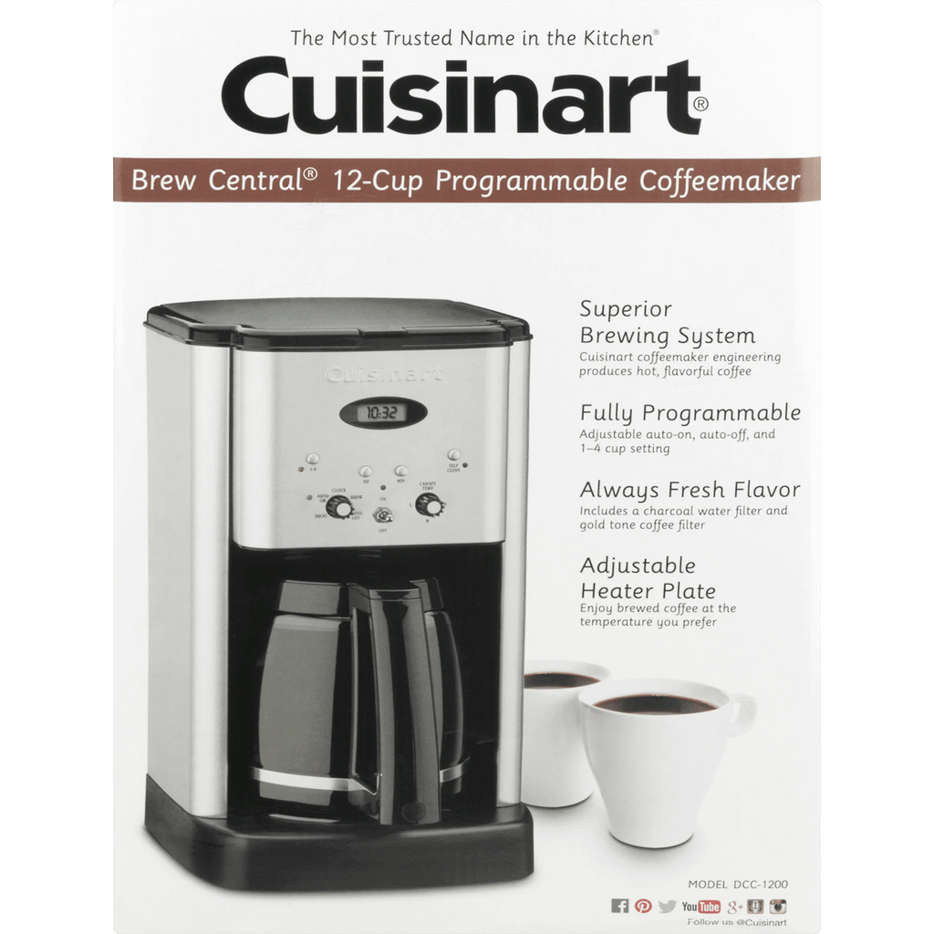 12 Cup Programmable Coffeemaker F105