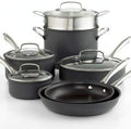 11 Piece Anodized Cookware Set Y778