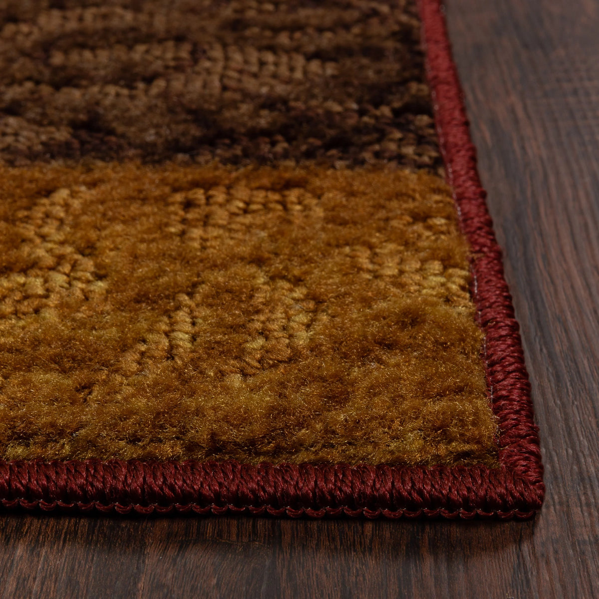 Red Medallion Print Indoor Accent Rug 2'6"x3'10" X957