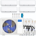 36,000 BTU 4 Zone Ductless Air Conditioner and Heat Pump C656