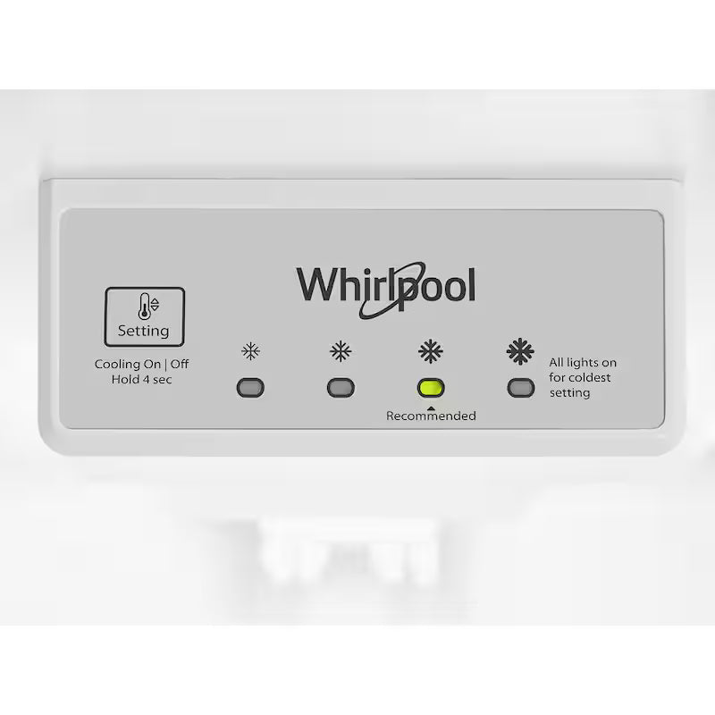 Built-In Top Freezer Refrigerator in White P82884