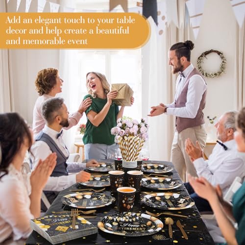 452 Pcs Fall Thanksgiving Tableware Set for 50 Guests Z2798