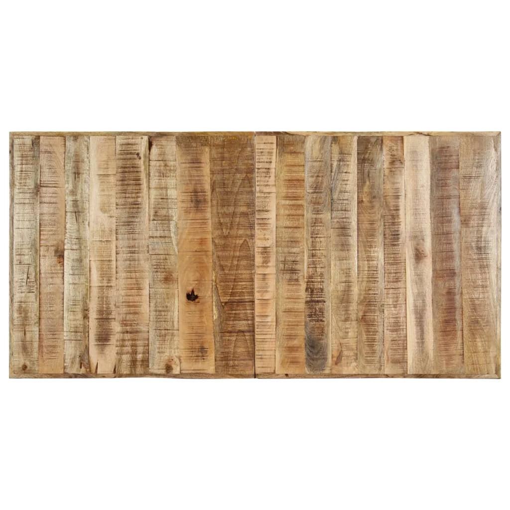 Solid Rough Mango Wood Dining Table T830559