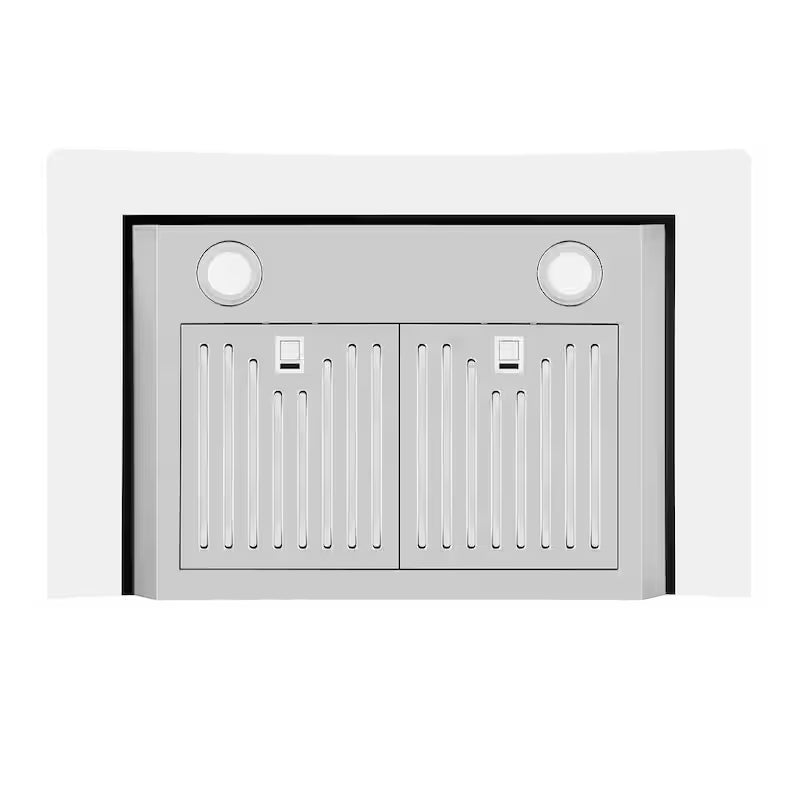 30 in. 400 CFM Stainless Steel Wall Mount Range Hood E799