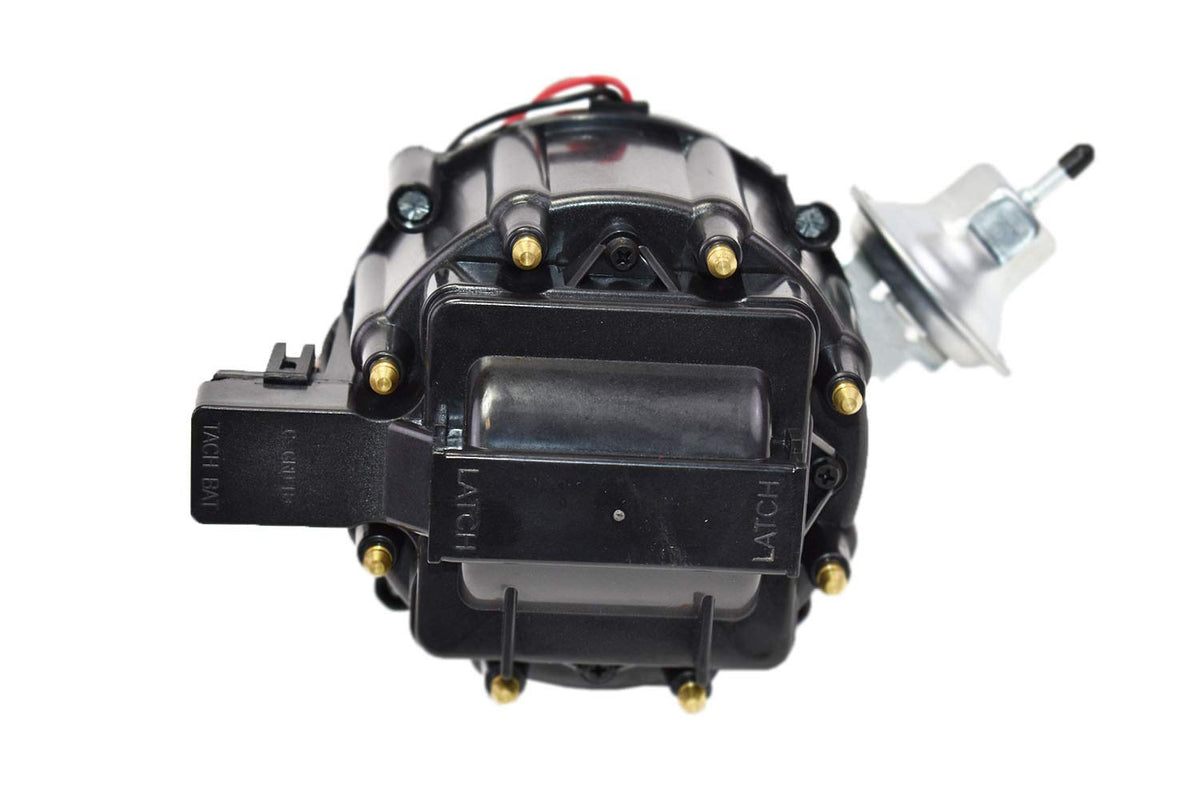 HEI Distributor, 8.0mm Spark Plug Wires, and Battery-Pigtail Harness Kit U23679